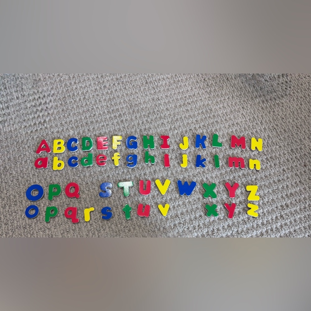 Assorted Large Magnetic Letters & Numbers - Multicolor - Picture 3 of 4